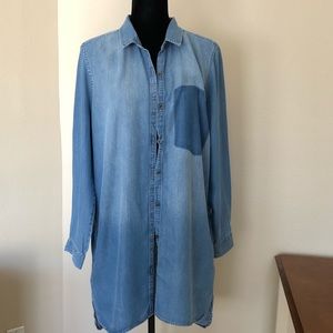 Calvin Klein Jeans long sleeve dress / shirt tunic